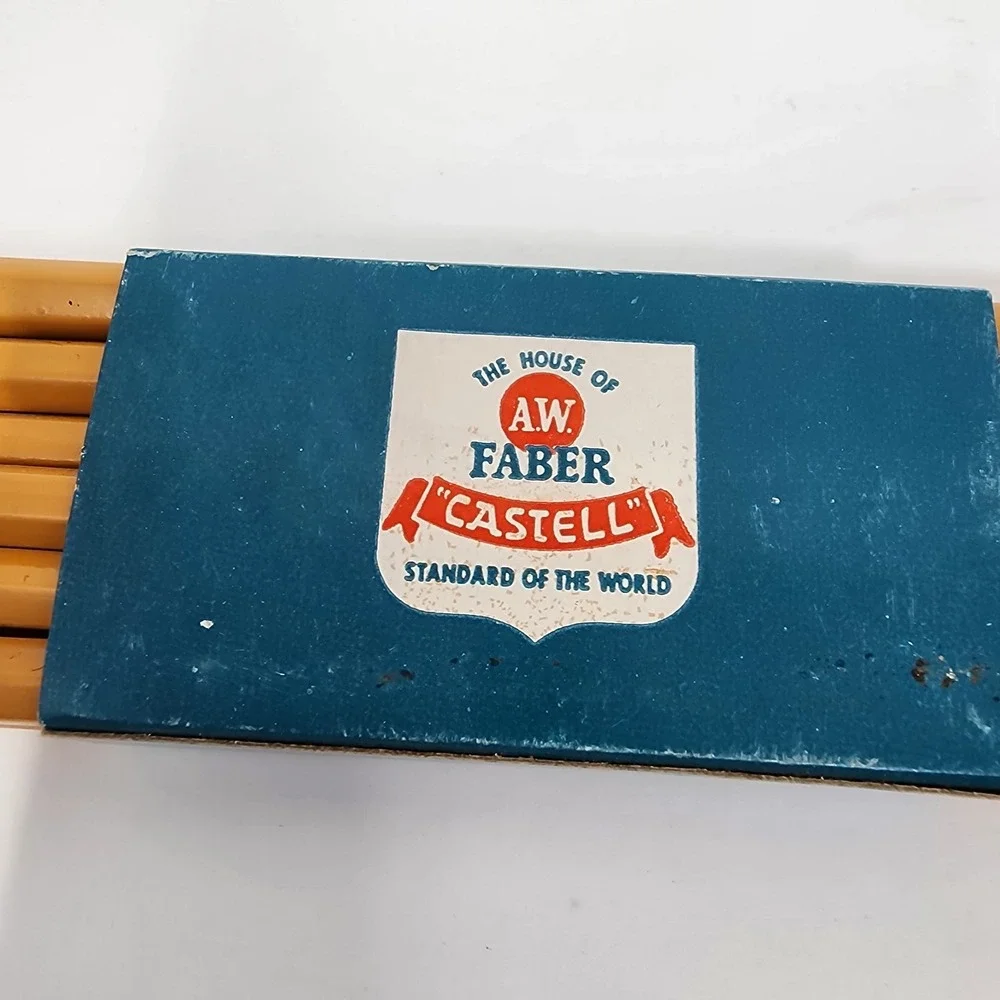 Vintage Faber Castell 210 No 2.5 Pencils Bonded Lead 12‎ Pack New Old Stock